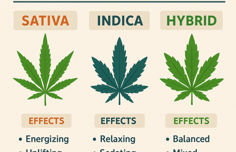 Sativa vs indica vs hybrid differences